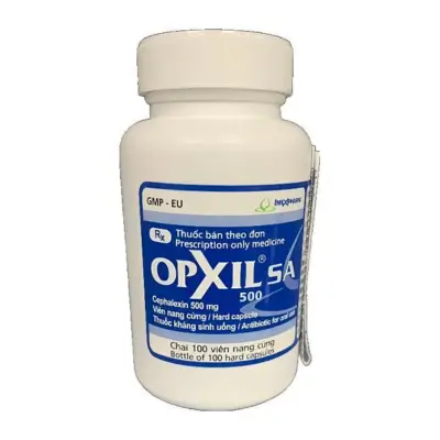 Thuốc Opxil SA 500mg Imexpharm điều trị các chứng nhiễm khuẩn (chai 100 viên)